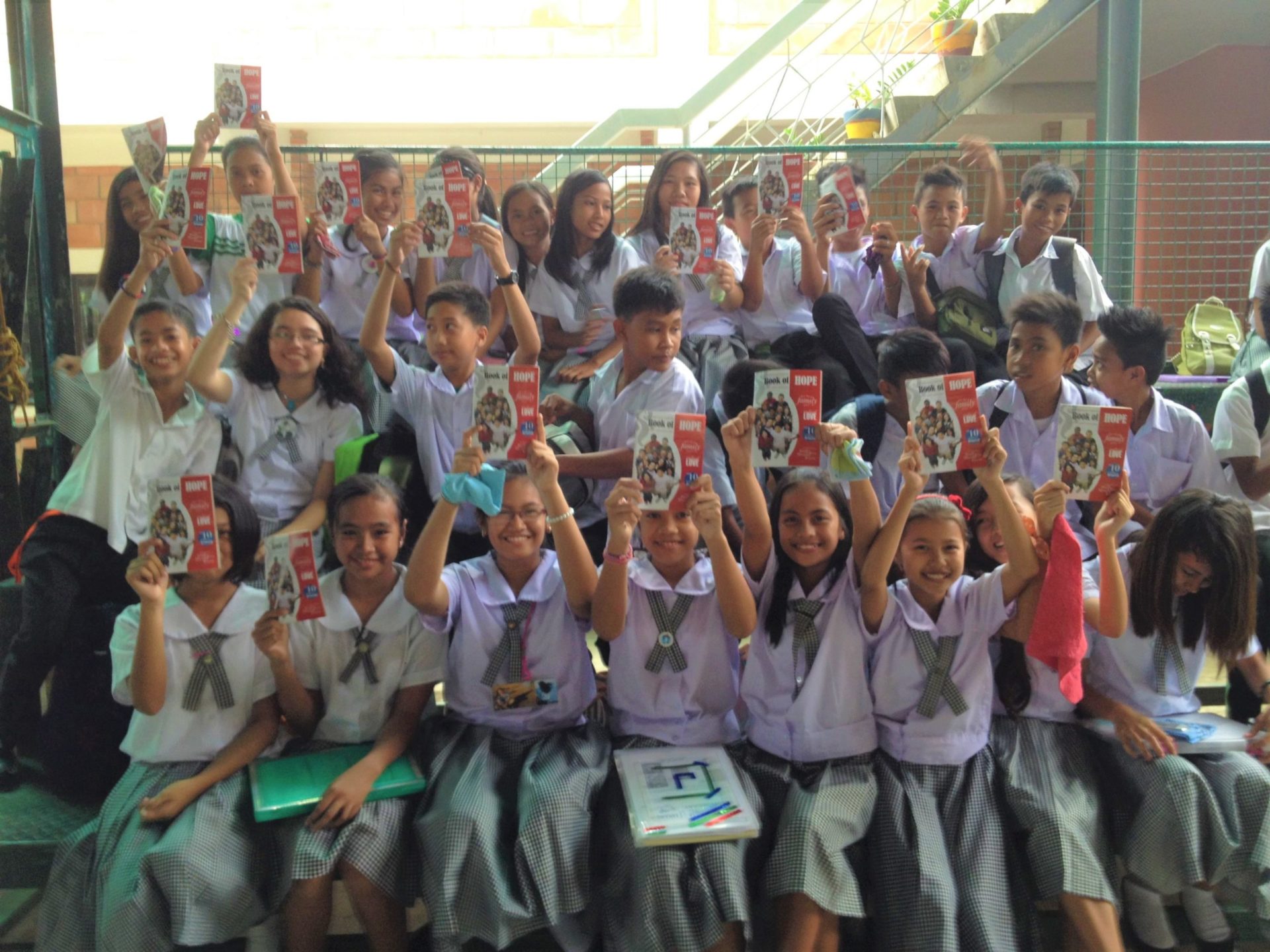 CMC provides new bibles for students in the Philippines